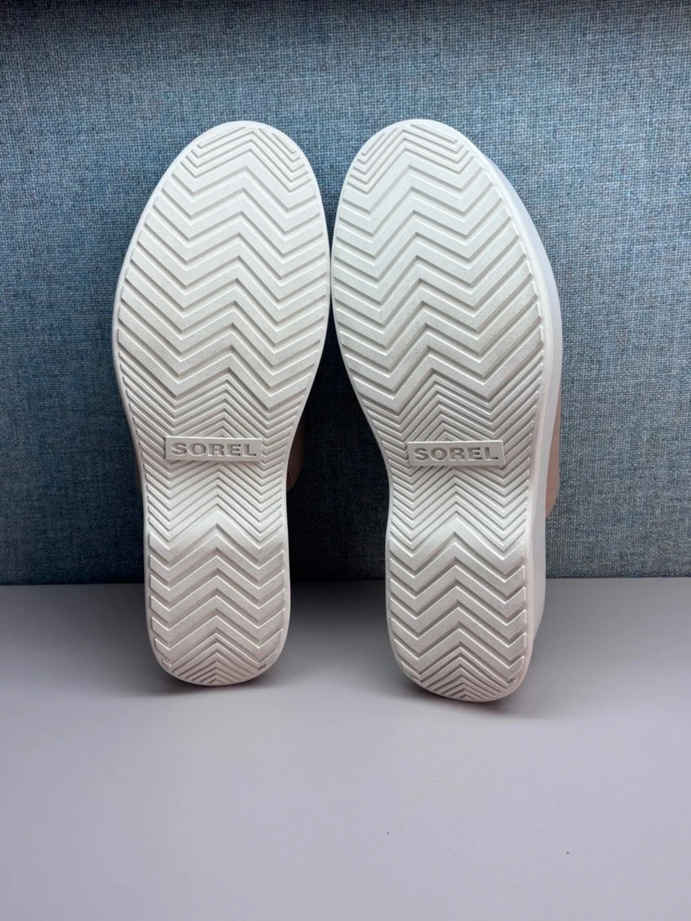 NWT Sorel Women's Sz 11 Dayspring Slide Platform Sandals in Honest Beige/Chalk - Picture 11 of 11